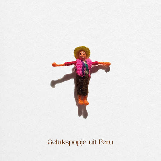 Gelukspoppetje Peru man