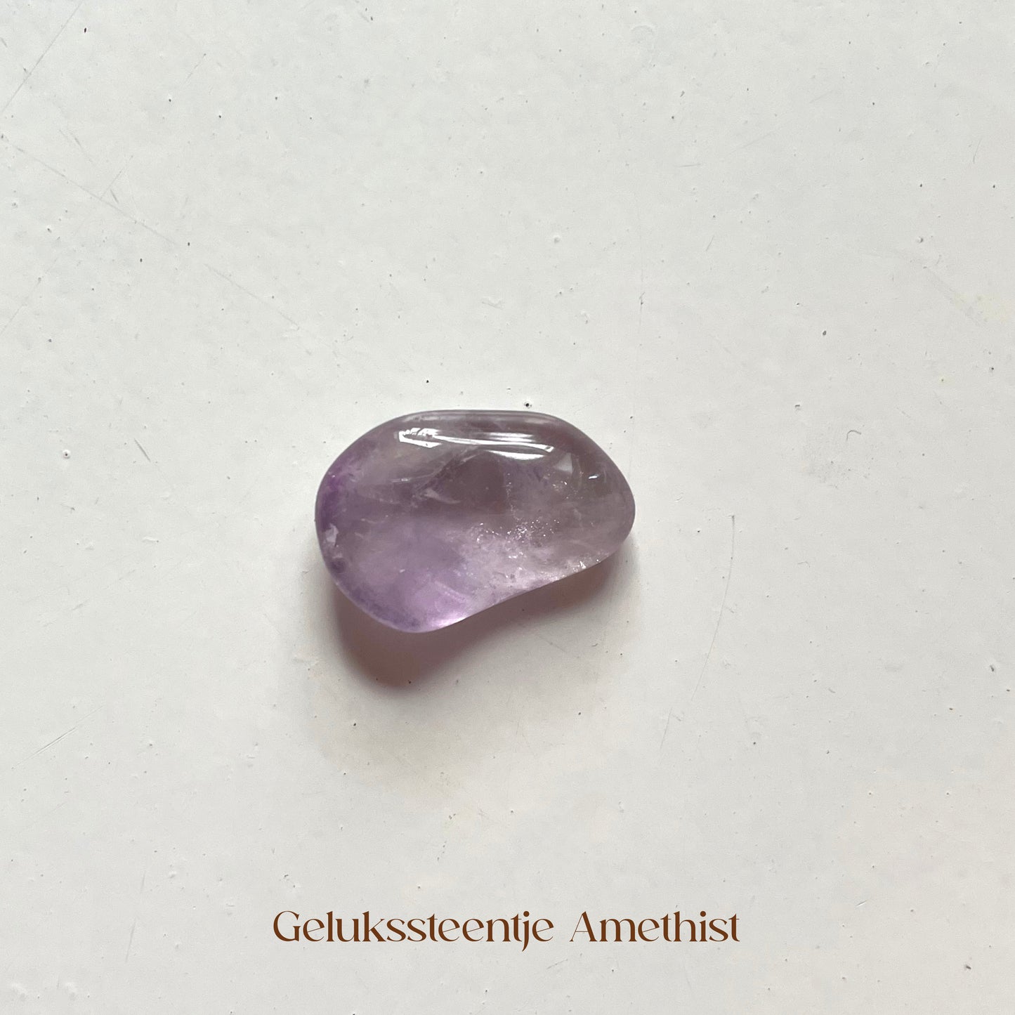 Gelukssteentje Amethist