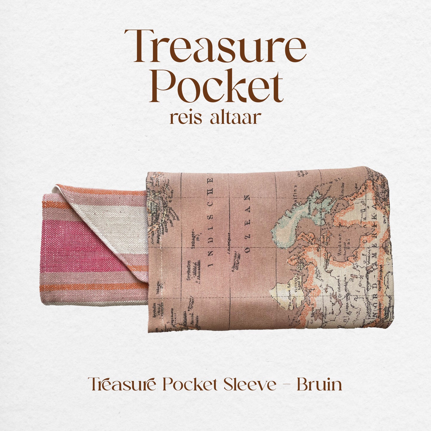 Treasure Pocket Sleeve - Bruin