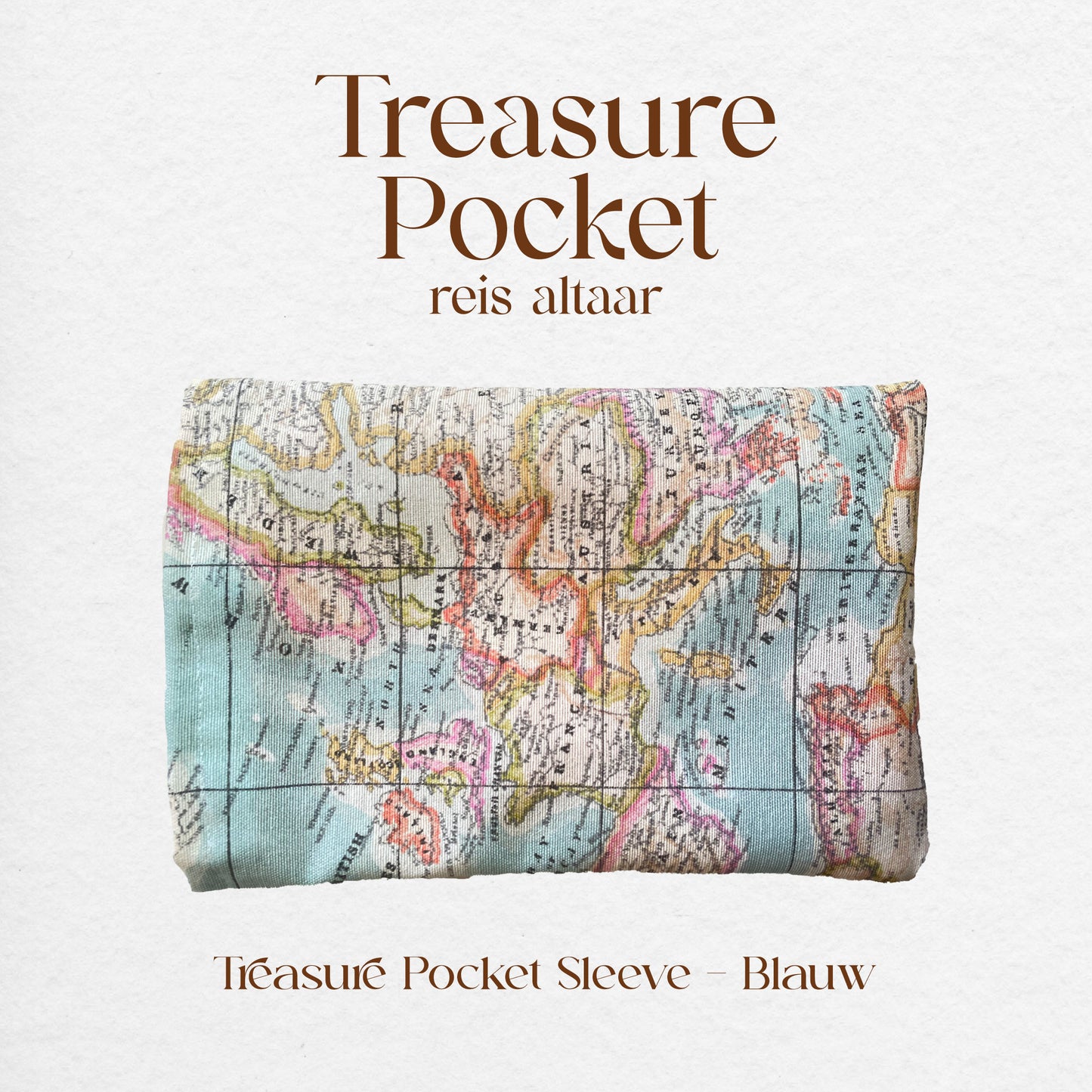 Treasure Pocket Sleeve - Blauw