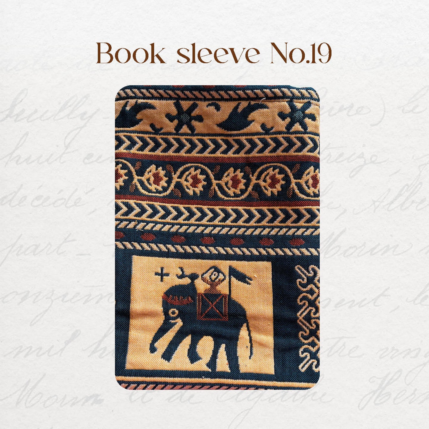 Boek sleeve No.19